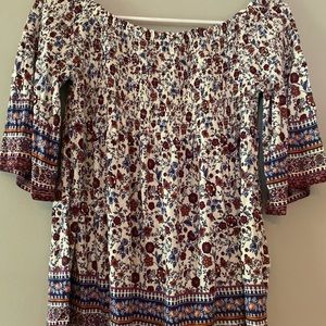 Off the shoulder top